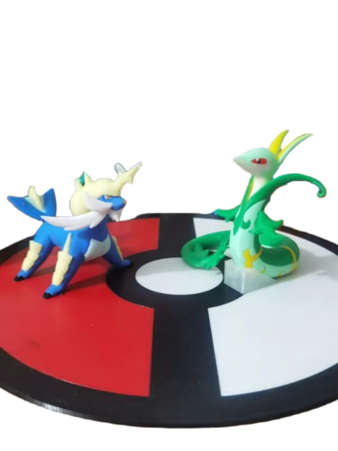 Bandai Pokémon Serperior Samurott Figur, Maßstab 1:20, Modell Spielzeug - Bild 4