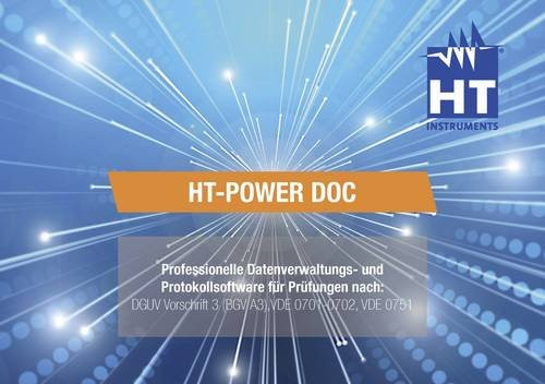 HT Instruments HT-Power Doc Software in Blau - Bild 1