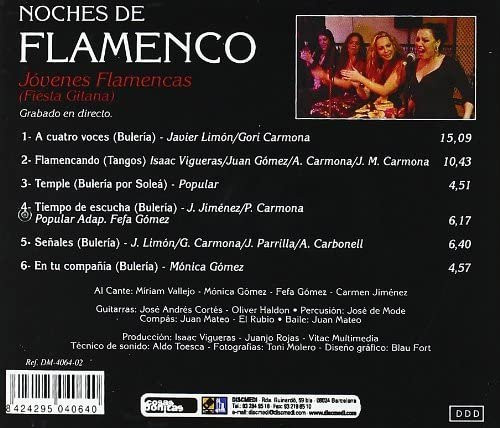 CD Noches de Flamenco Vol. 4 Junge Flamencas Weltmusik - Bild 1