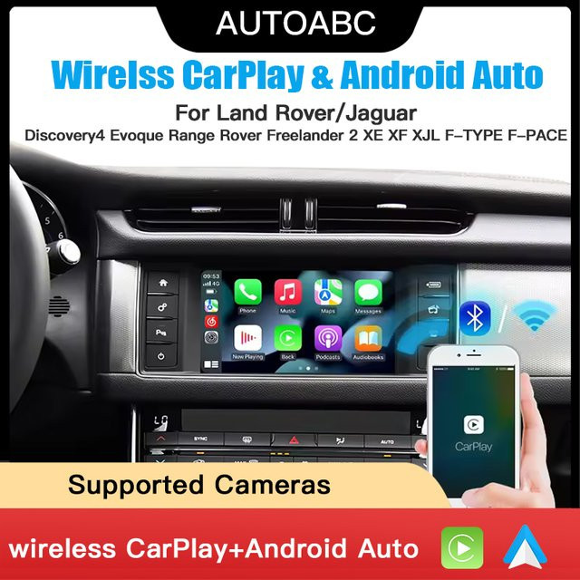 Bosch Drahtloser CarPlay und Android Auto Mirroring Decoder für Land Rover und Jaguar via Bluetooth - Bild 1