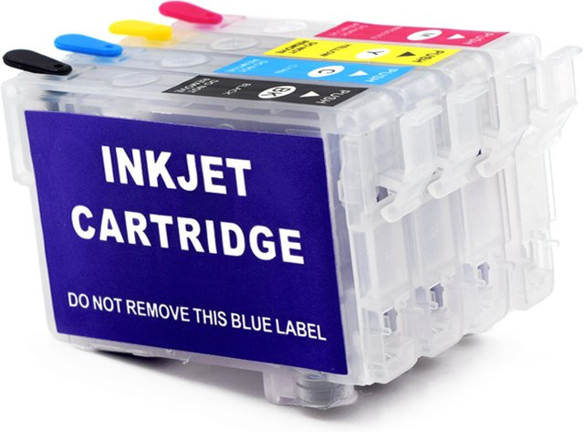 Nachfüllbare Tintenpatronen für Epson T604 T604XL T503 T503XL T232 T232XL T222 T49 T49XL T603 T212 T10J T1971 T2991 ohne Chip - Bild 1