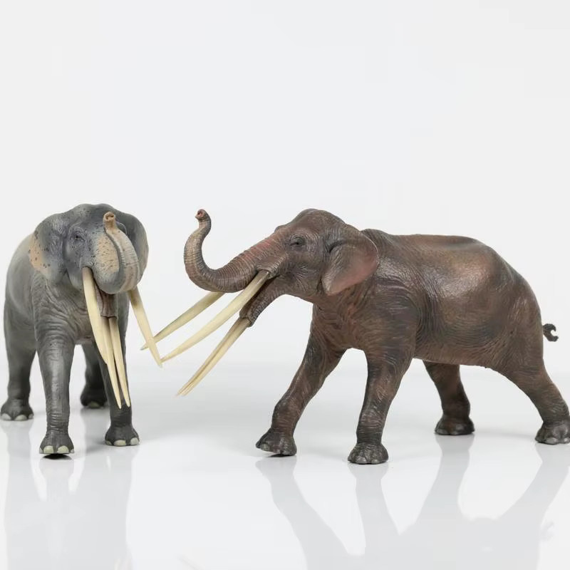 Haolonggood Stegotetrabelodon Ausgestorbener Ur-Elefant, Plastikmodell-Figur, Maßstab 1:35, ab 14 Jahren - Bild 2