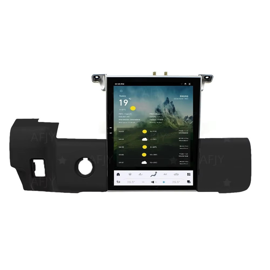 YANFU Autoradio mit Carplay, GPS Navigation und Touchscreen für Land Rover Range Rover Sport L320 (2009-2013), Schwarz - Bild 7