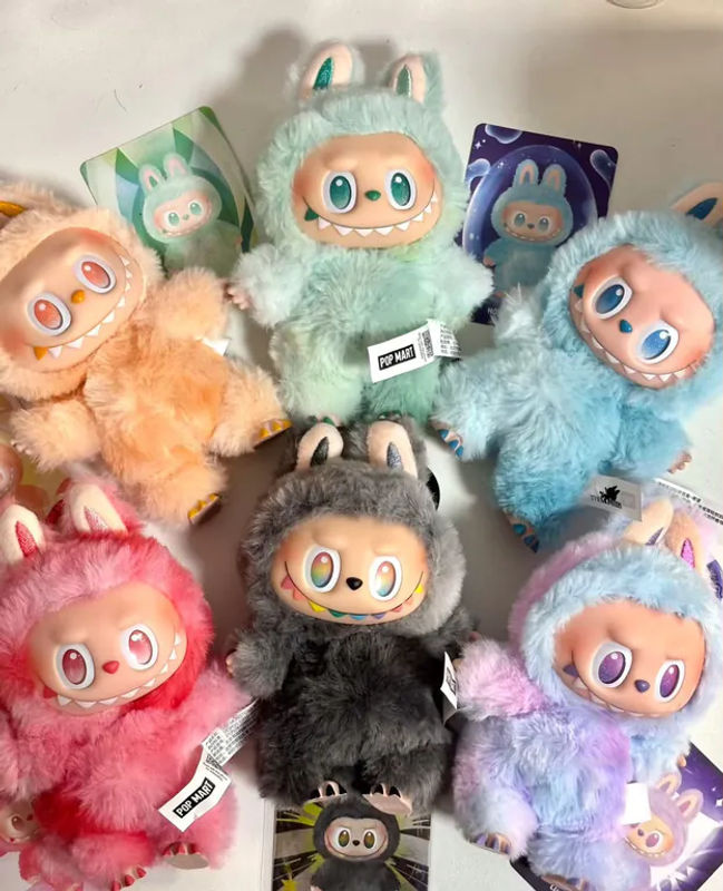 POP MART LABUBU THE MONSTERS Macaron Have A Seat Blind Box Mehrfarbige Kawaii Anime Actionfiguren - Bild 2