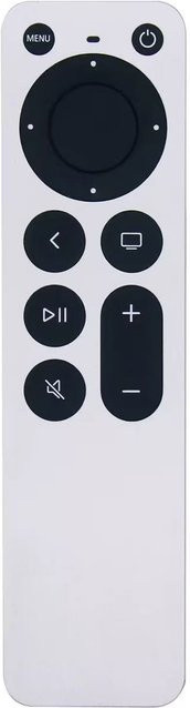 Apple TV 4K Ersatzfernbedienung in Weiß mit ergonomischem Design und hoher Kompatibilität - Bild 1