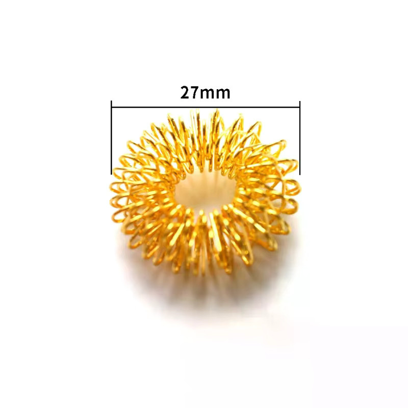 HNKMP Akupressur-Fingermassage-Ring-Set, 5-teilig, Multicolor, Unisex - Bild 2