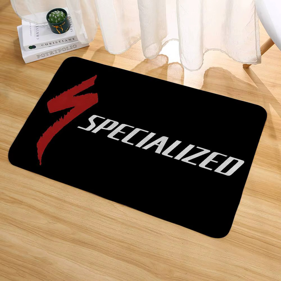 S-SpecializedES Hd Bodenmatte Rastar in Schwarz als Wohnzimmerteppich, Schlafzimmerteppich oder Outdoor-Teppich in rechteckiger Form - Bild 3