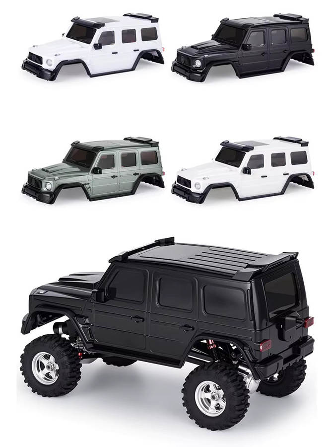 MALOM RC SCX30 DIY Ersatzteile, Harte Kunststoff-Karosserie, 1:30 - Bild 5
