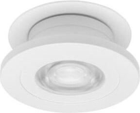 BRUMBERG LED-Einbaustrahler rund in Strukturweiß, dimmbar, 6W, 3000K Warmweiß - Bild 1