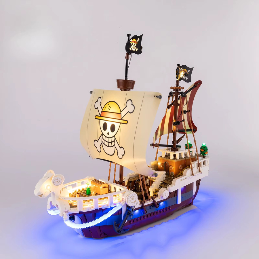 LED-Beleuchtungsset für LEGO The Going Merry Piratenschiff 75639 mit RGB-Multicolor-SMD-Leuchten - Bild 4