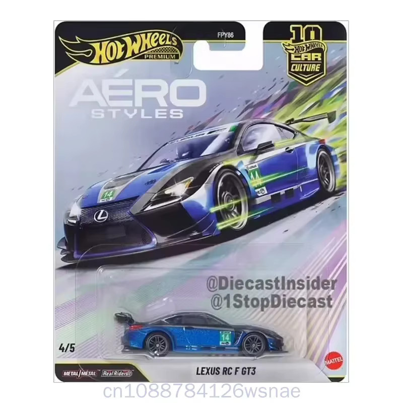 Hot Wheels Aero Styles Premiums Serie Fpy86, Spielzeug Fahrzeuge, Metall - Bild 2