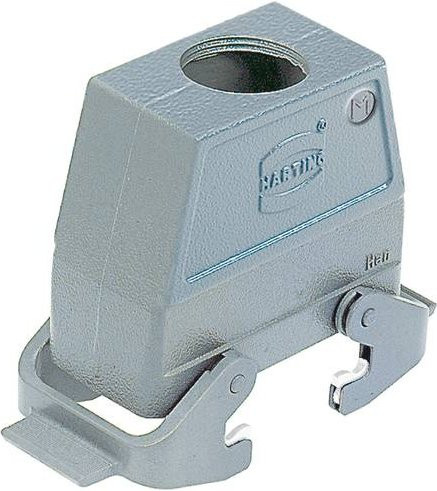 HARTING Tüllengehäuse aus Kunststoff in Silber, Artikelnummer 19 30 016 0436 - Bild 1