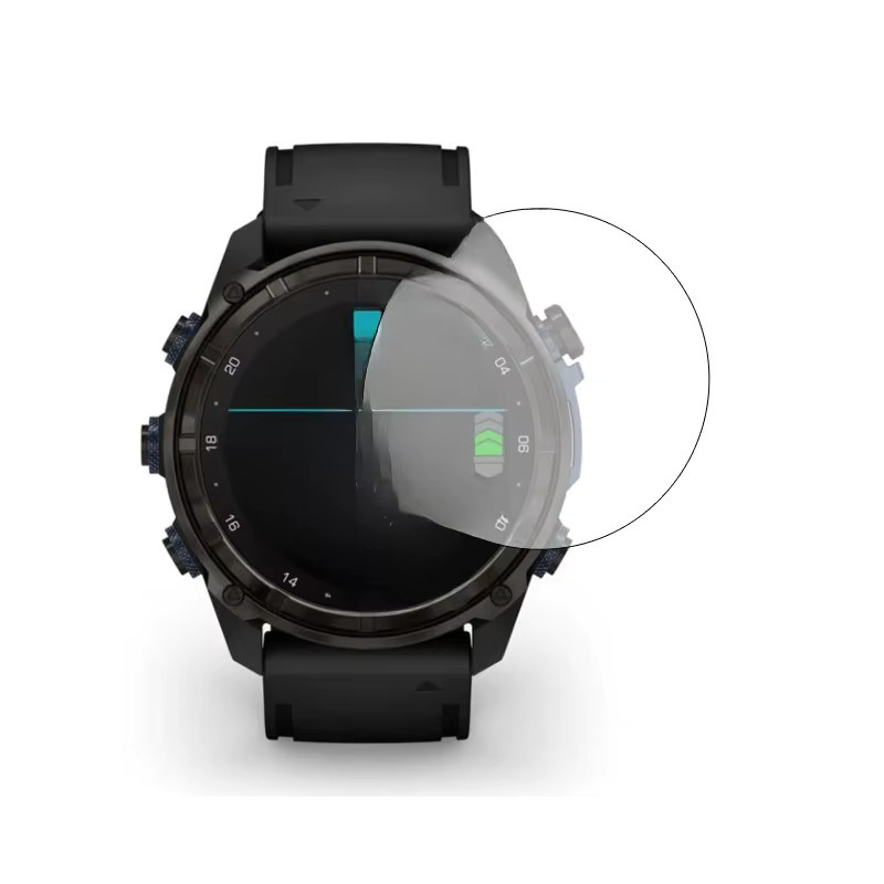 Garmin Schutzfolie TPU, transparent, Smartwatch - Bild 4