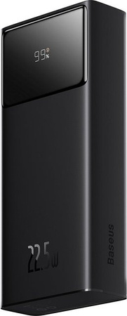 Baseus Star Lord Externer Akku 20000mAh 22,5W mit QC + PD, Schwarz, 1 x USB-C und 2 x USB-A