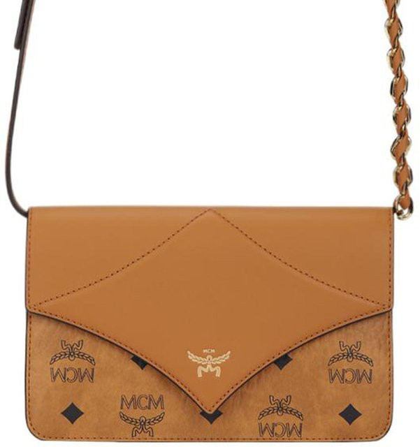 MCM Umhängetasche Ledergemisch, Cognac, Damen - Bild 1
