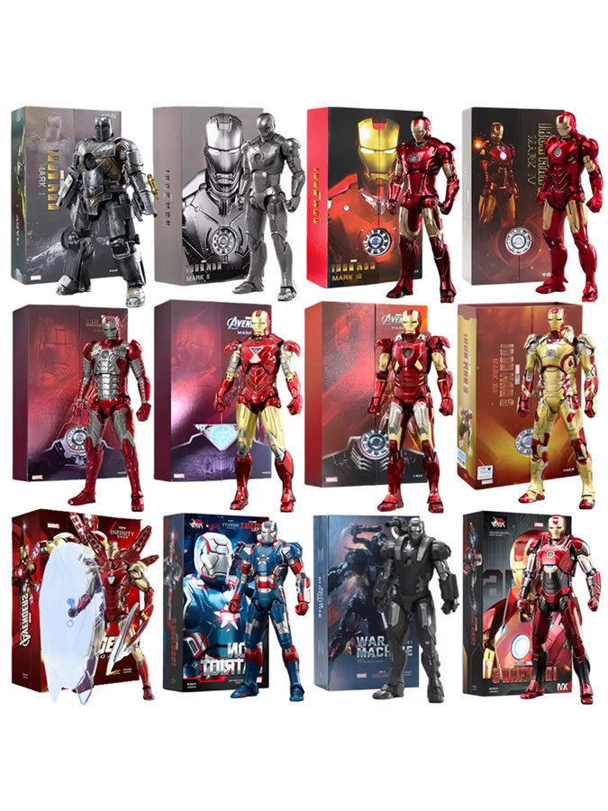 ZD Toys Marvel Avengers Iron Man Actionfigur - Bild 4