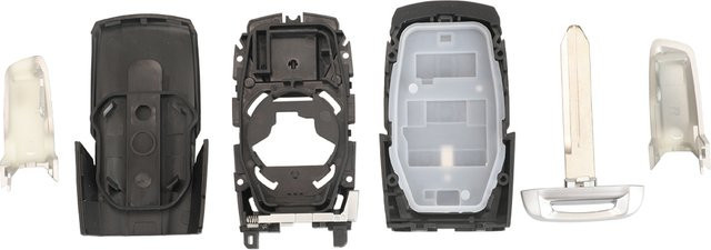 jingyuqin Ersatzgehäuse für Ram 1500 Pickup 2019-2021 Fernbedienung Autoschlüssel in Schwarz mit 3/4/5/6 Tasten - Bild 1