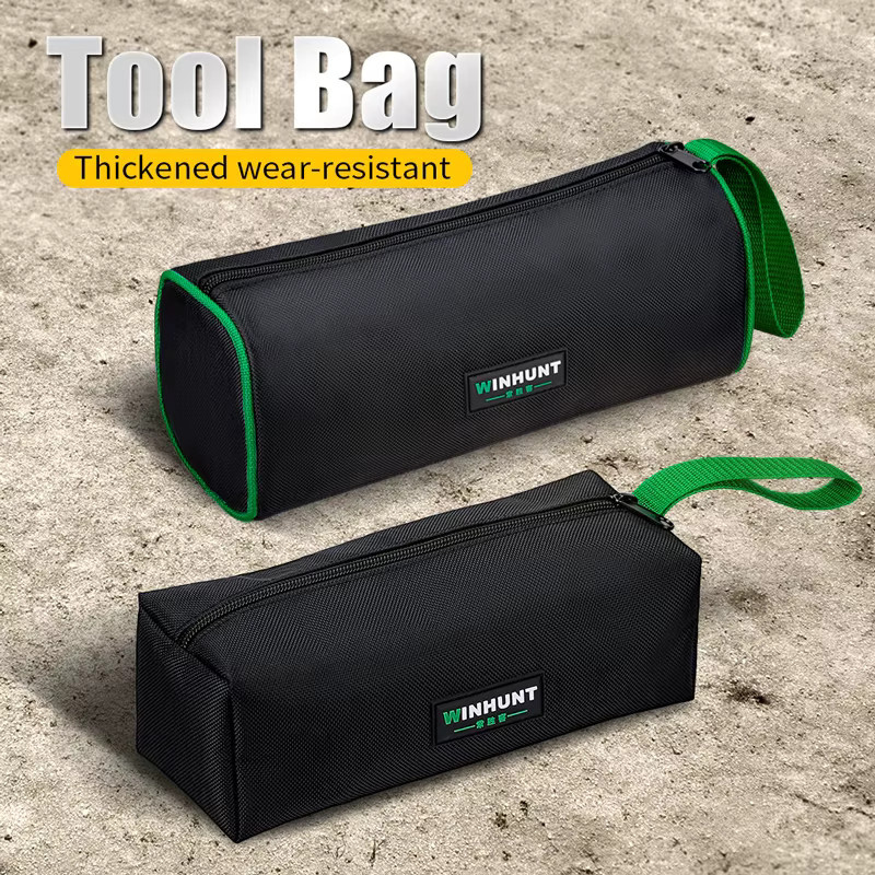 Multifunktionale Werkzeugtasche von WINHUNT in Schwarz zur Aufbewahrung von Elektriker- und Hardware-Werkzeug - Bild 2
