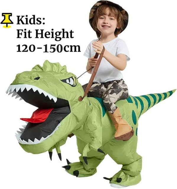 Pajamago Dinosaurier-Kostüm Halloween Unisex - Bild 1
