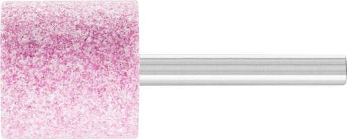 PFERD Schleifstift Zylinder A60 für Stahl und Stahlguss, Durchmesser: 25 mm, Schaft-Durchmesser: 6 mm, 10 Stück, Farbe: Pink - Bild 1
