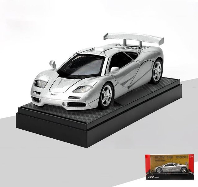 Linyi toy car Mclaren F1 Xp4 Xp5 1933 Supercar Modellauto, 1:32, mit Sound und Licht, ab 14 Jahren - Bild 1