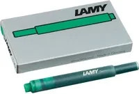 Lamy Tintenpatronen T 10 in Grün, 5er Packung - Bild 1