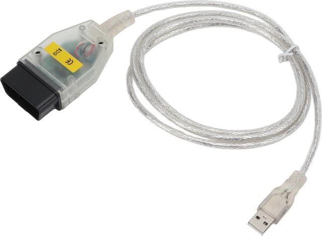 Fishine Auto MINI VCI OBD2 Diagnosekabel J1962 22-Pin Stecker mit SMD Chip für TIS OEM Software, grau - Bild 1