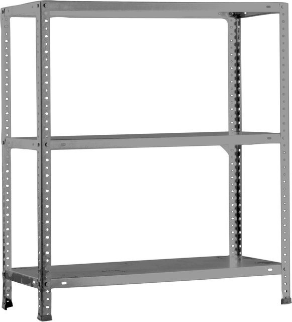 PROREGAL Schraubregal Panda Small in Grau, H x B x T: 100 x 90 x 50 cm - Bild 1