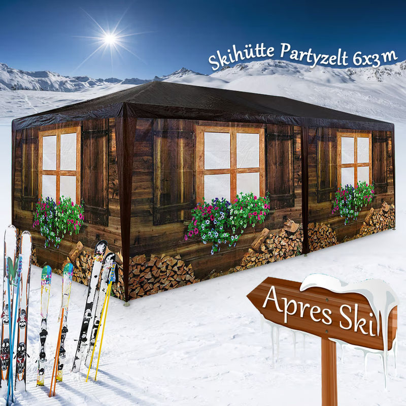 Festzelt Almhütte B: 6 m, T: 3 m - Bild 3