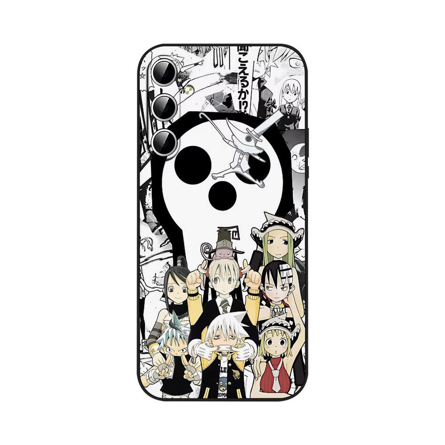 Anime Soul Eater Soft Cover Handyhülle für Samsung Galaxy S21 S22 S23 S24 S25 S26 Ultra FE Plus 5G A52S in Multicolour - Bild 7
