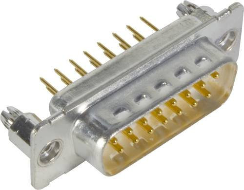 HARTING Steckverbinder 09 67 261 6701 09672616701 mit 15 Polen in Silber zum Löten - Bild 1