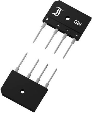 Diotec B380C5000A Brückengleichrichter GBI in Schwarz - Bild 1