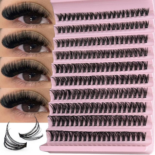 MIOFIA Einzelwimpern-Bündel, Black, Natürlich, Unisex - Bild 1