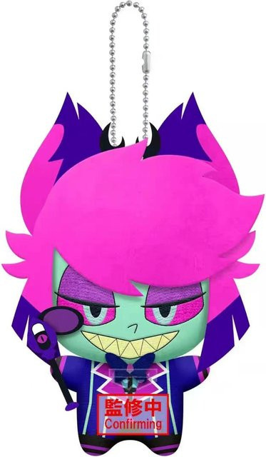 Yiran toy Hazbin Hotel Vaggie Angel Schlüsselanhänger, Plüsch, ab 14 Jahren - Bild 1
