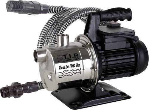 T.I.P. Clean-Jet 1000 Plus Edelstahl-Gartenpumpe mit Kit, Förderleistung 3300 l/h, max. Förderhöhe 46 m - Bild 1