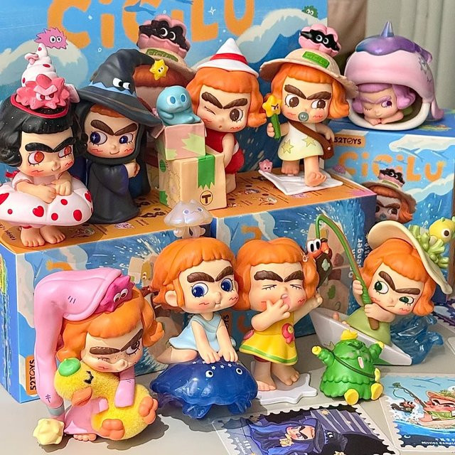 52TOYS Ozean Messenger Serie Cicilu Puppe, Blind Box, Einzelfigur - Bild 1