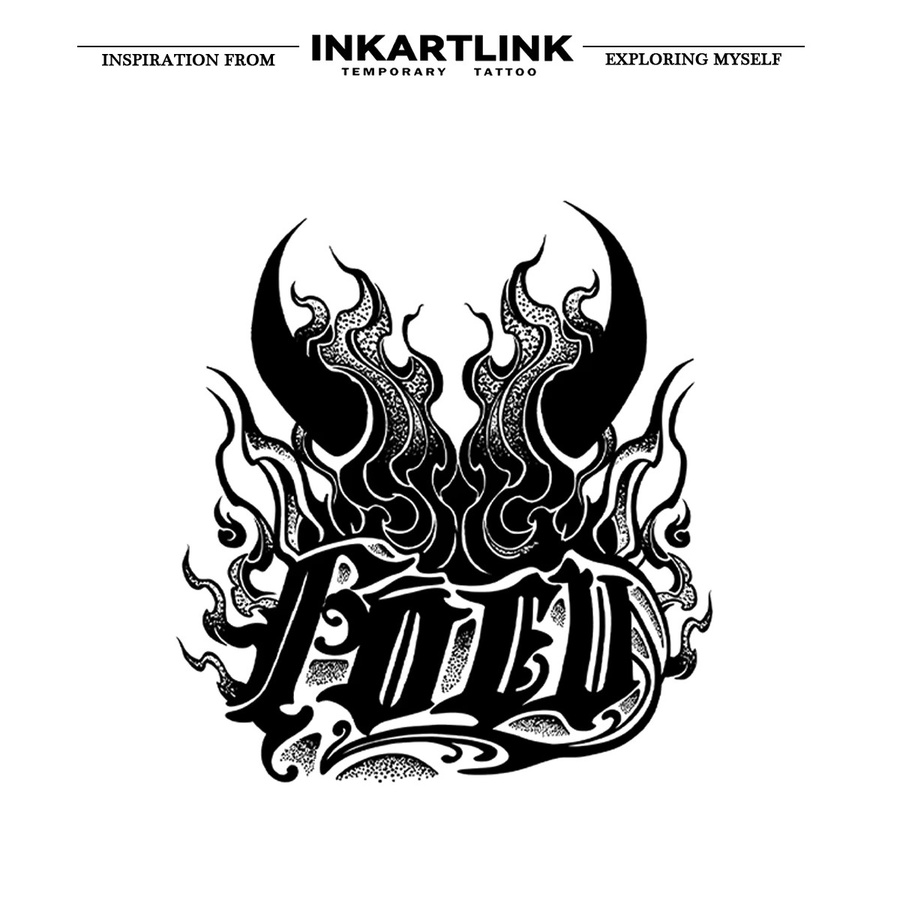 INKARTLINK Temporäre Tätowierung, wasserdicht, semi permanent - Bild 3