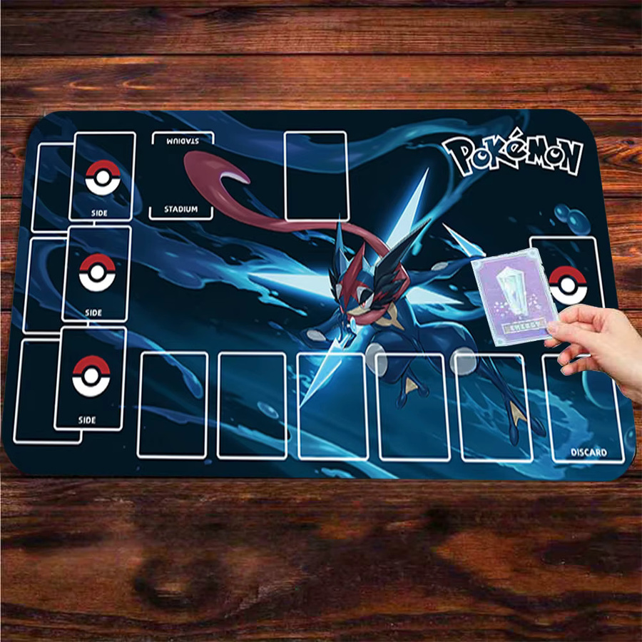 Potdemiel Pokémon Greninja TCG Spielmatte, rutschfeste Kartenspielmatte - Bild 3