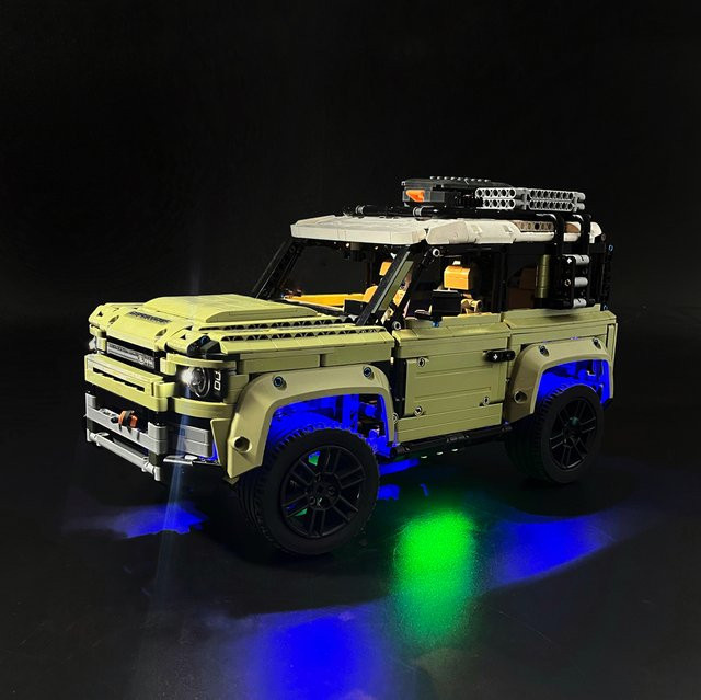 BYB LED-Licht-Set für 42110 Land Rover Defender, Lampenset, mit Steuerung - Bild 1