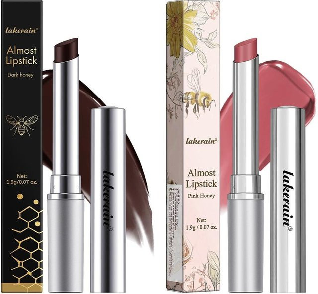 Lakerain Honig-Lippenstift, getönter Lippenbalsam - Bild 1