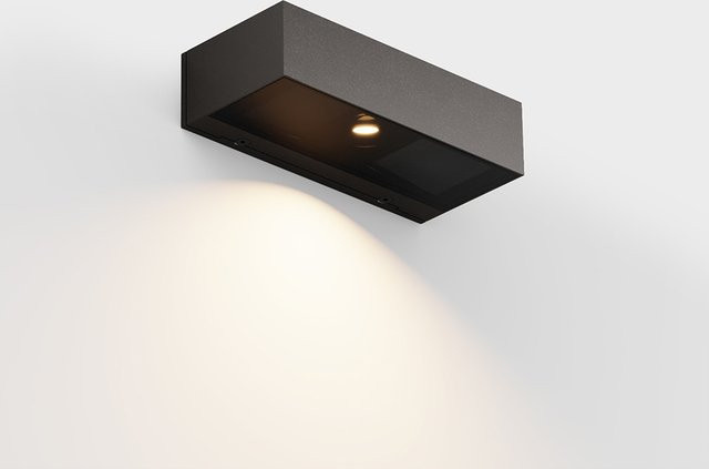 IP44.DE iem.2 X LED-Wandleuchte in Braun mit Downlight, dimmbar und salzwasserbeständig - Bild 1