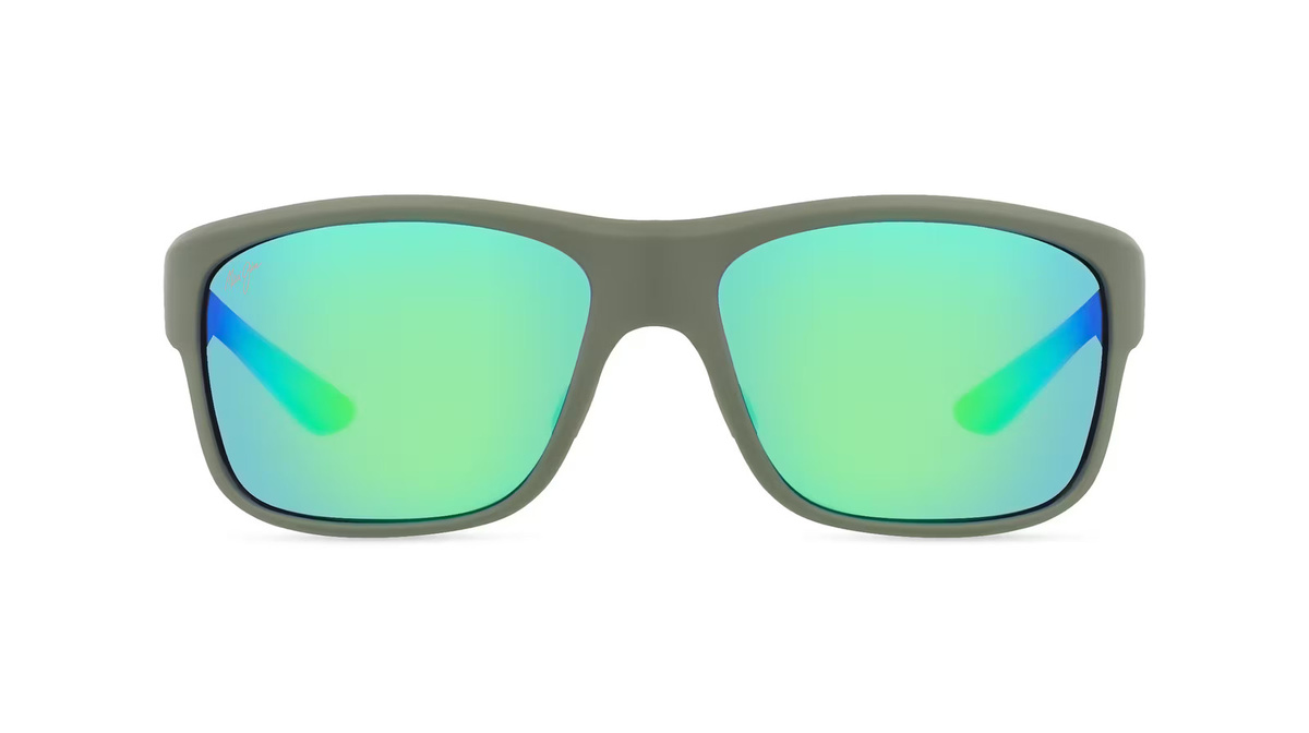 Maui Jim GM815 Sonnenbrille, Herren, Vollrand, quadratisch, Kunststoff, grau - Bild 1