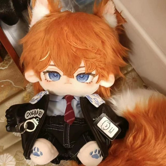 Yiran toy Genshin Impact Tartaglia Childe Plüschpuppe, 20cm, Plüsch / Textil - Bild 1