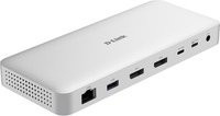 D-Link Dockingstation DUF-901 mit USB-C und DisplayPort in Silber und Weiß - Bild 1