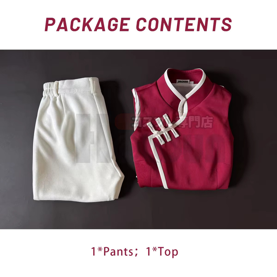 HOLOUN Naruto Haruno Sakura Cosplay Kostüm, Top Hosen, Plüsch / Textil - Bild 5