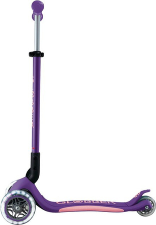 Globber Primo Foldable Plus Lights Scooter pink ab 3 Jahren