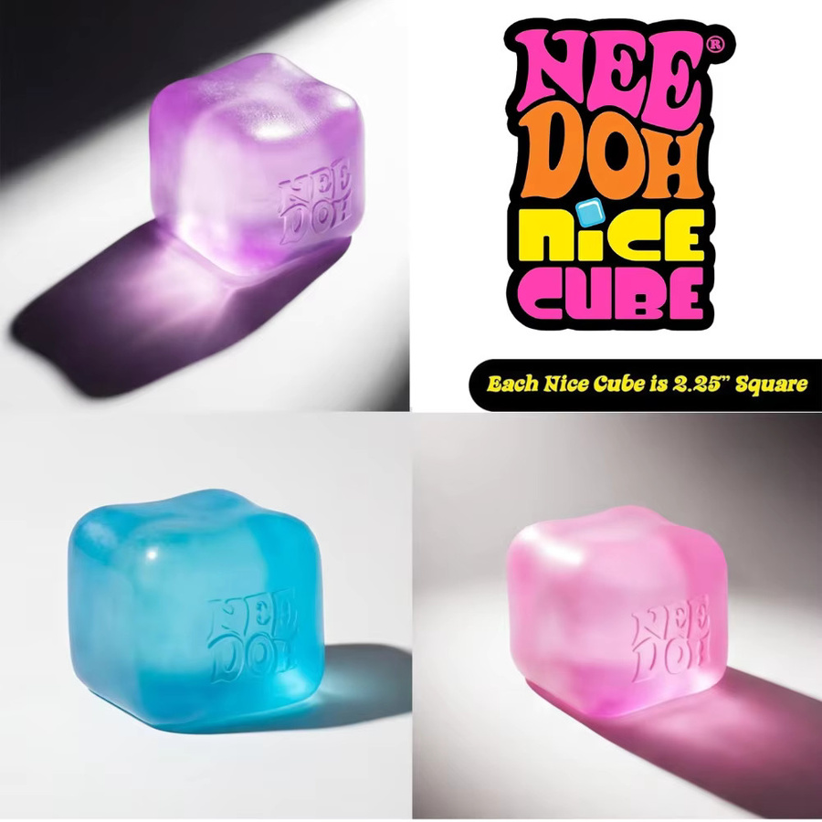 NeeDoh Quallen- & Würfel-Squish-Spielzeug, sensorisches Fidget-Spielzeug - Bild 3