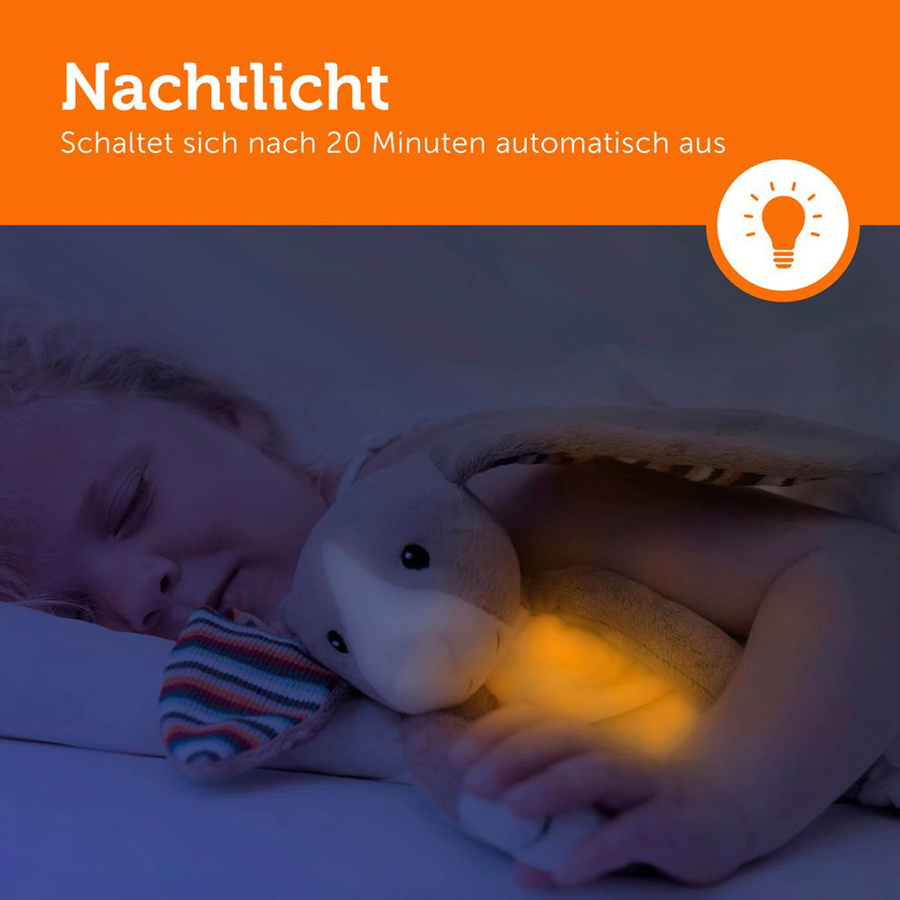 Zazu Kuscheltier Nachtlicht Bo, Plüsch, ab 0 Jahren - Bild 2