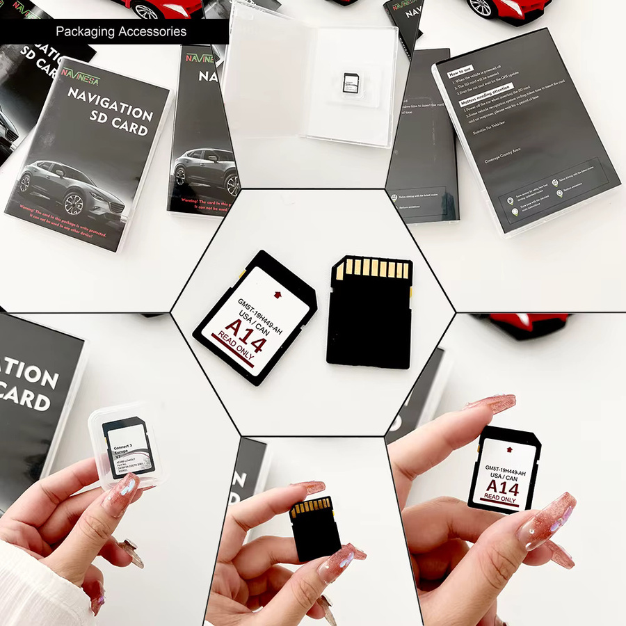 NAVINESA GPS SD-Karte mit 16 GB für Mazda 2/3/6/CX3/CX5/CX9/MX5 inklusive Navigationskarten für EU, Russland und Türkei (Modell 2024) - Bild 6
