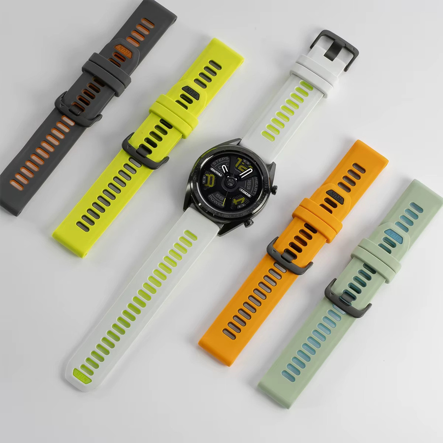 FancyWrist Uhrenarmband Silikon, zweifarbig - Bild 1